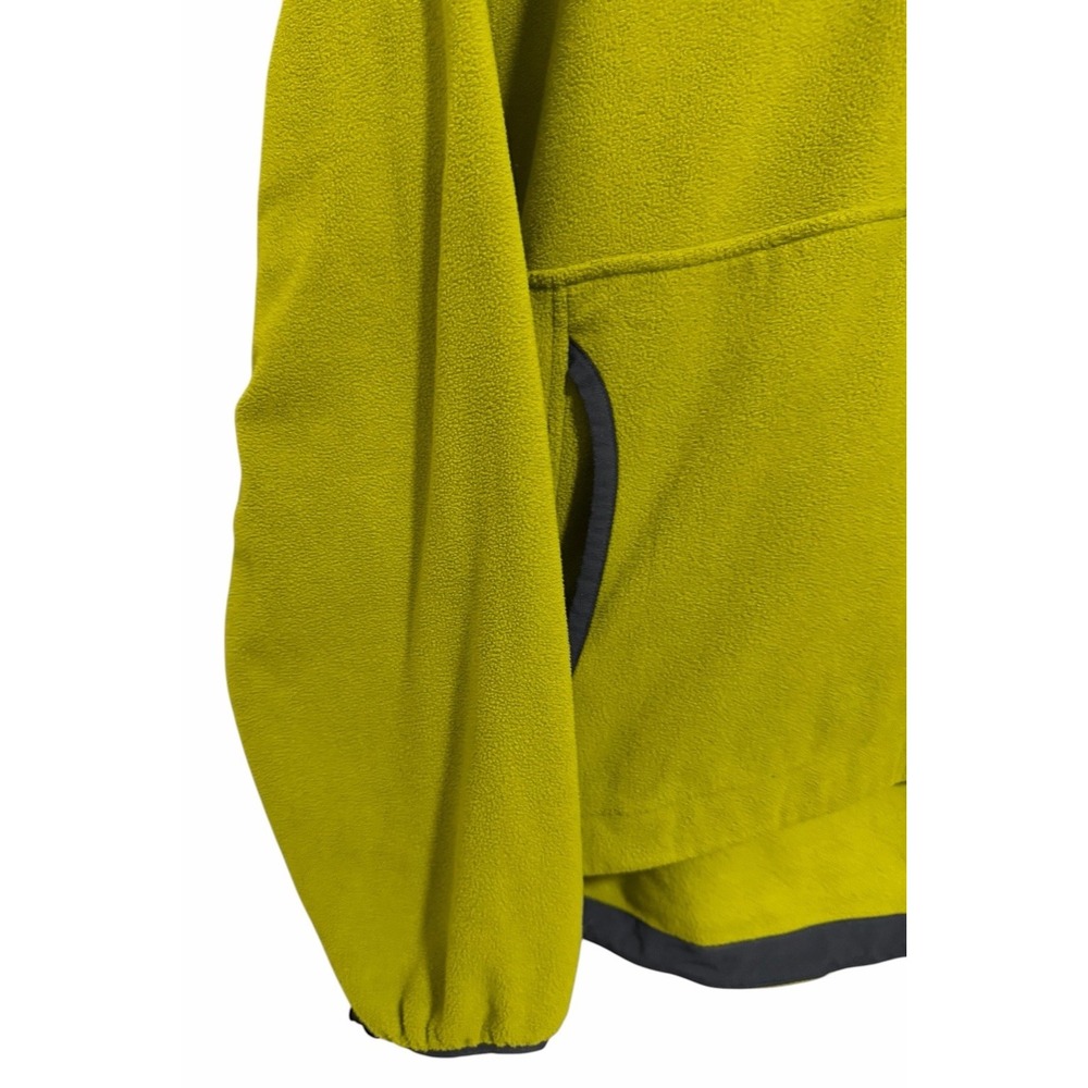 Mountain Hardwear Microchill Snap Neck Pullover Hoodie Green Women's Size Small - Picture 7 of 11